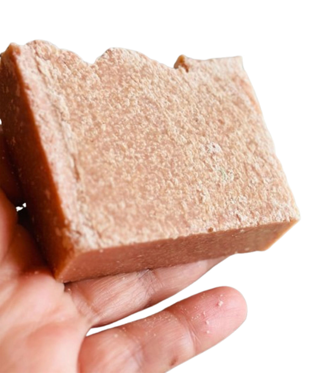 English rose ( with rose petals powder ) | Exfoliating pink Himalayan salt soap bar