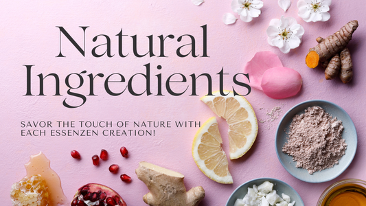 Natural ingredients photo of the main page for esssnzen botanicals main page 