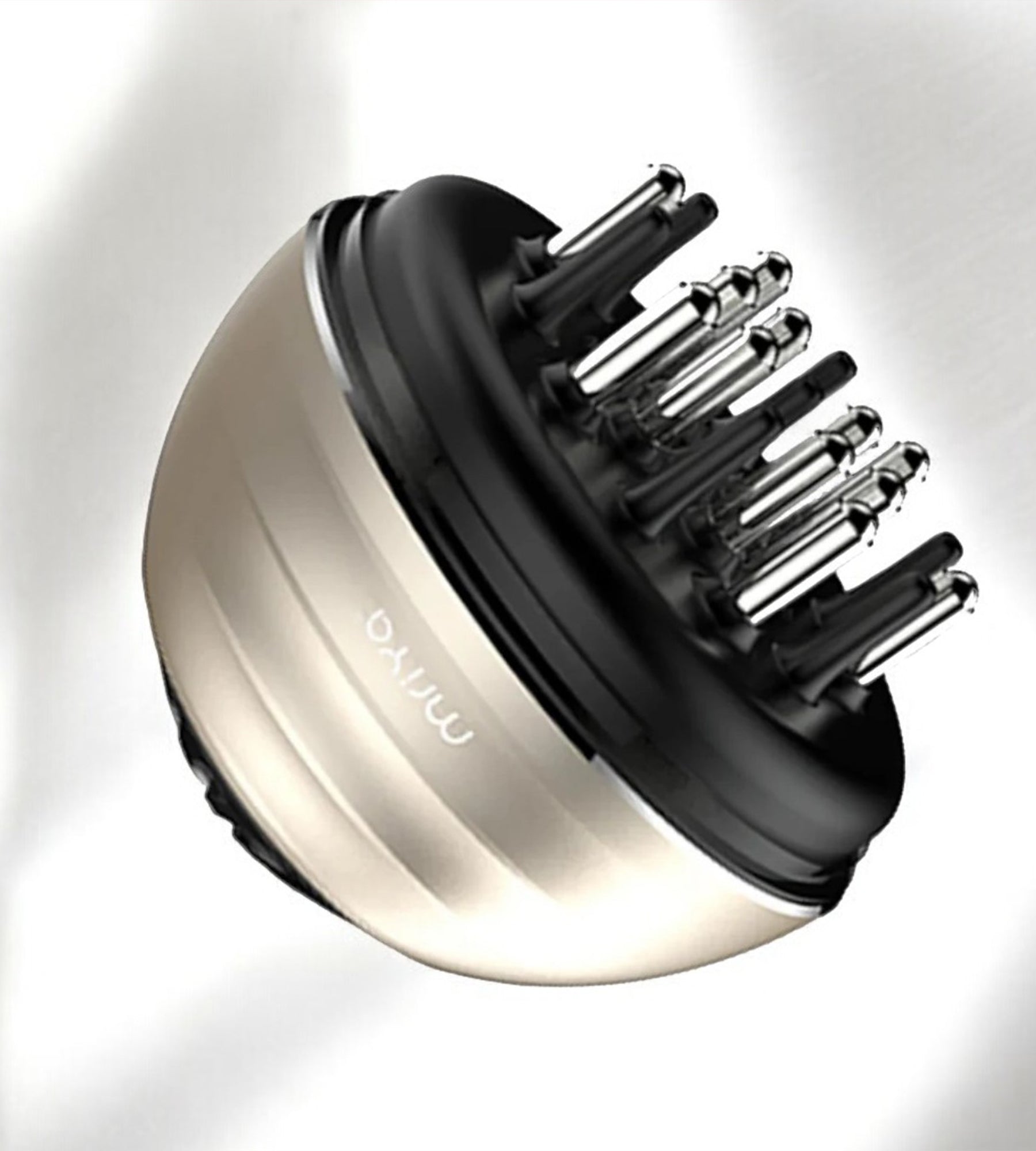 Scalp massager/liquid diffuser