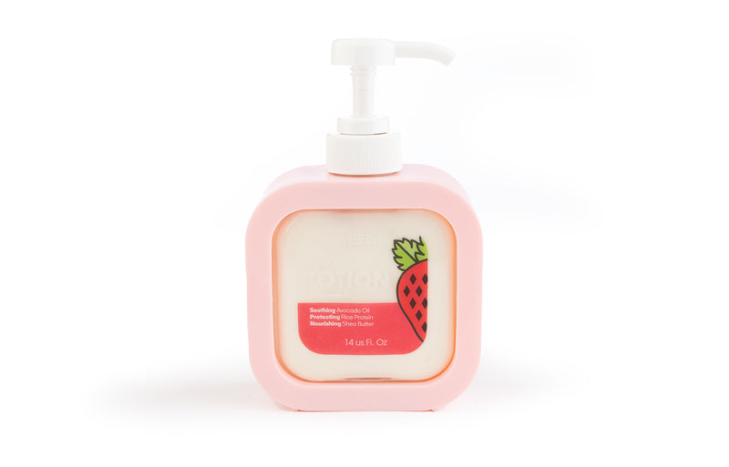 EssenZen Botanicals body lotion bottle with natural moisturizing formula