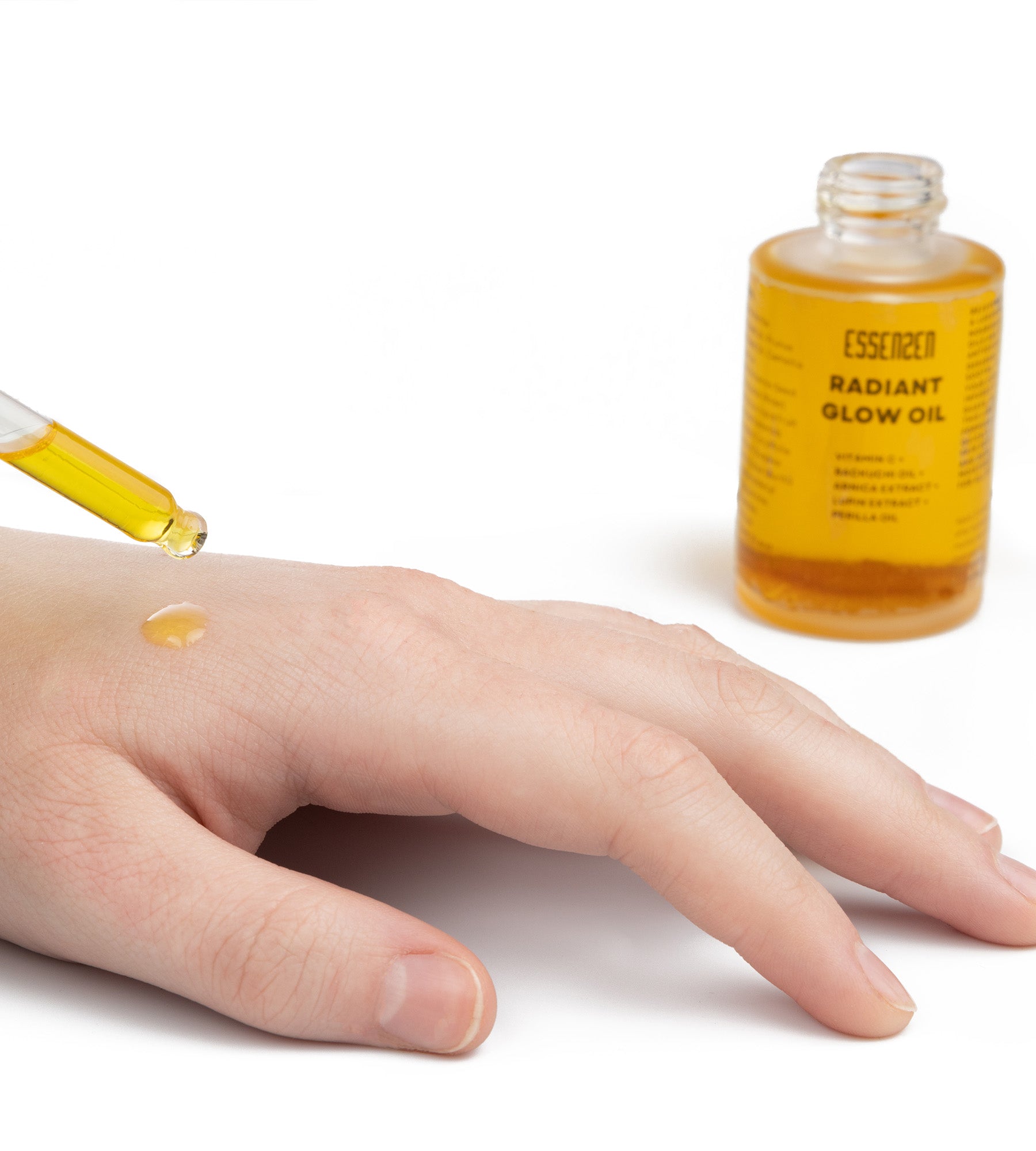 Radiant glow face oil