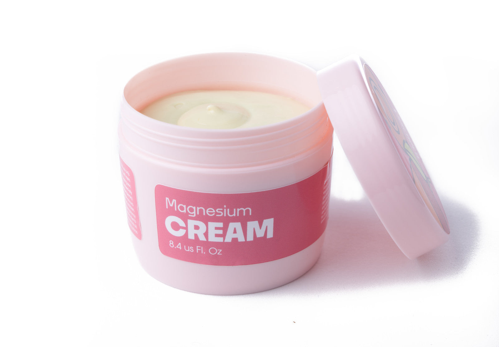     EssenZen magnesium cream in jar with smooth hydrating texture