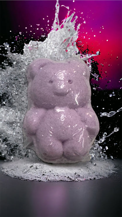 Lavender Bear-Shaped Shower Steamer