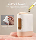 Electric scalp massager/liquid diffuser with red light