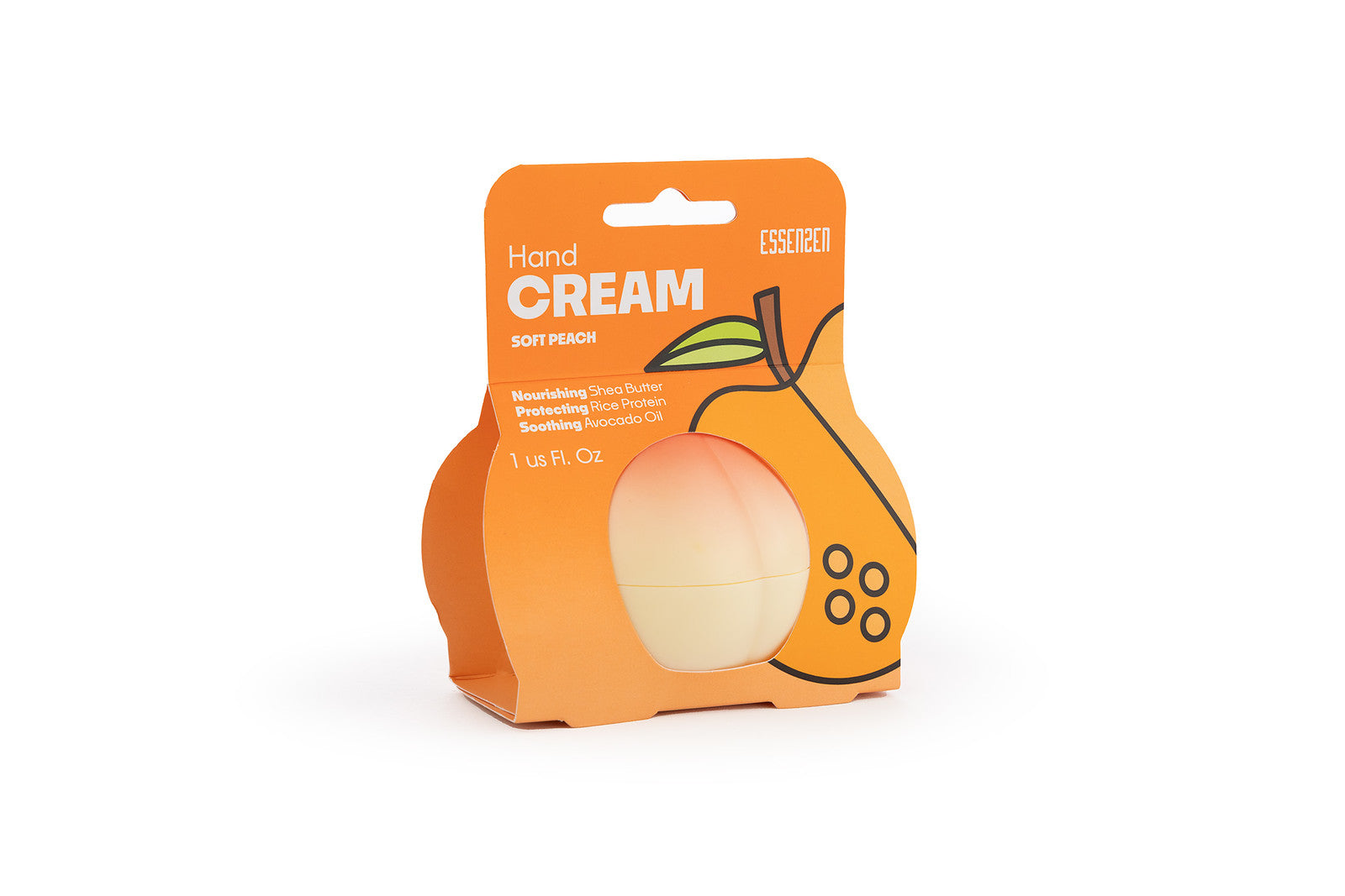 Peach Crush Hand Cream by EssenZen Botanicals – luxury hand moisturizer with peach scent