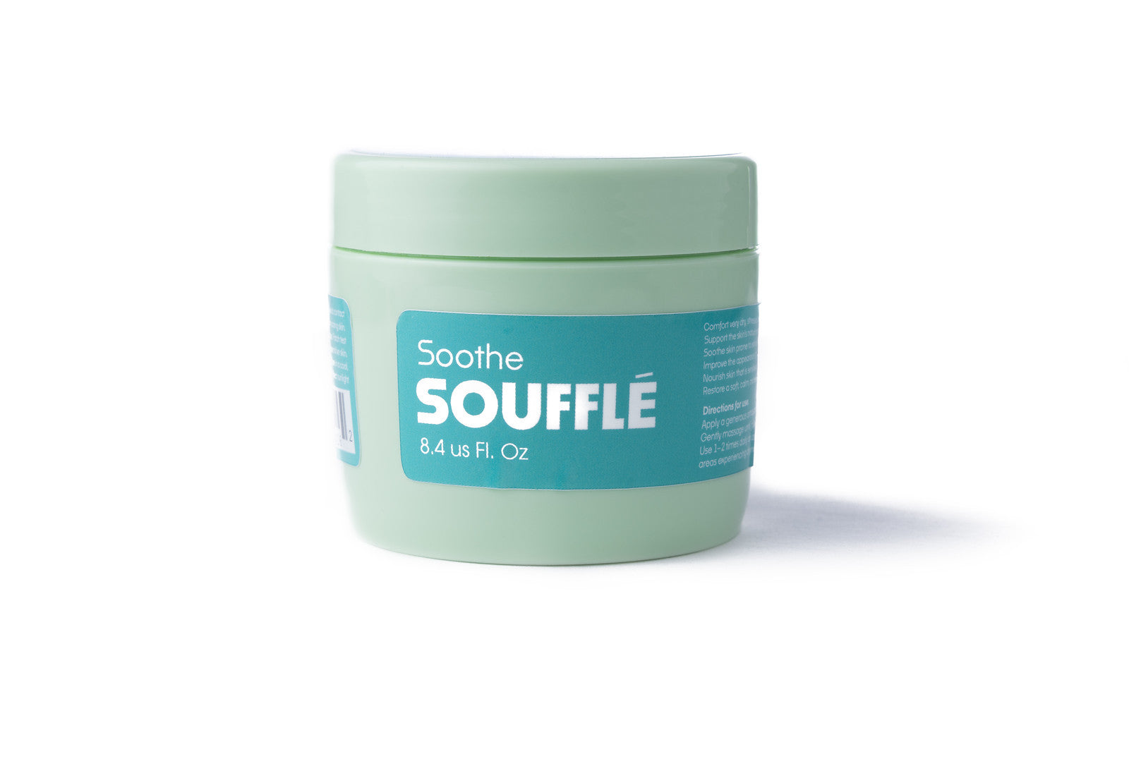 Jar of Soothe Souffle on a white background