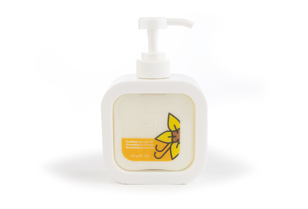 EssenZen Botanicals natural body lotion for soft, hydrated skin