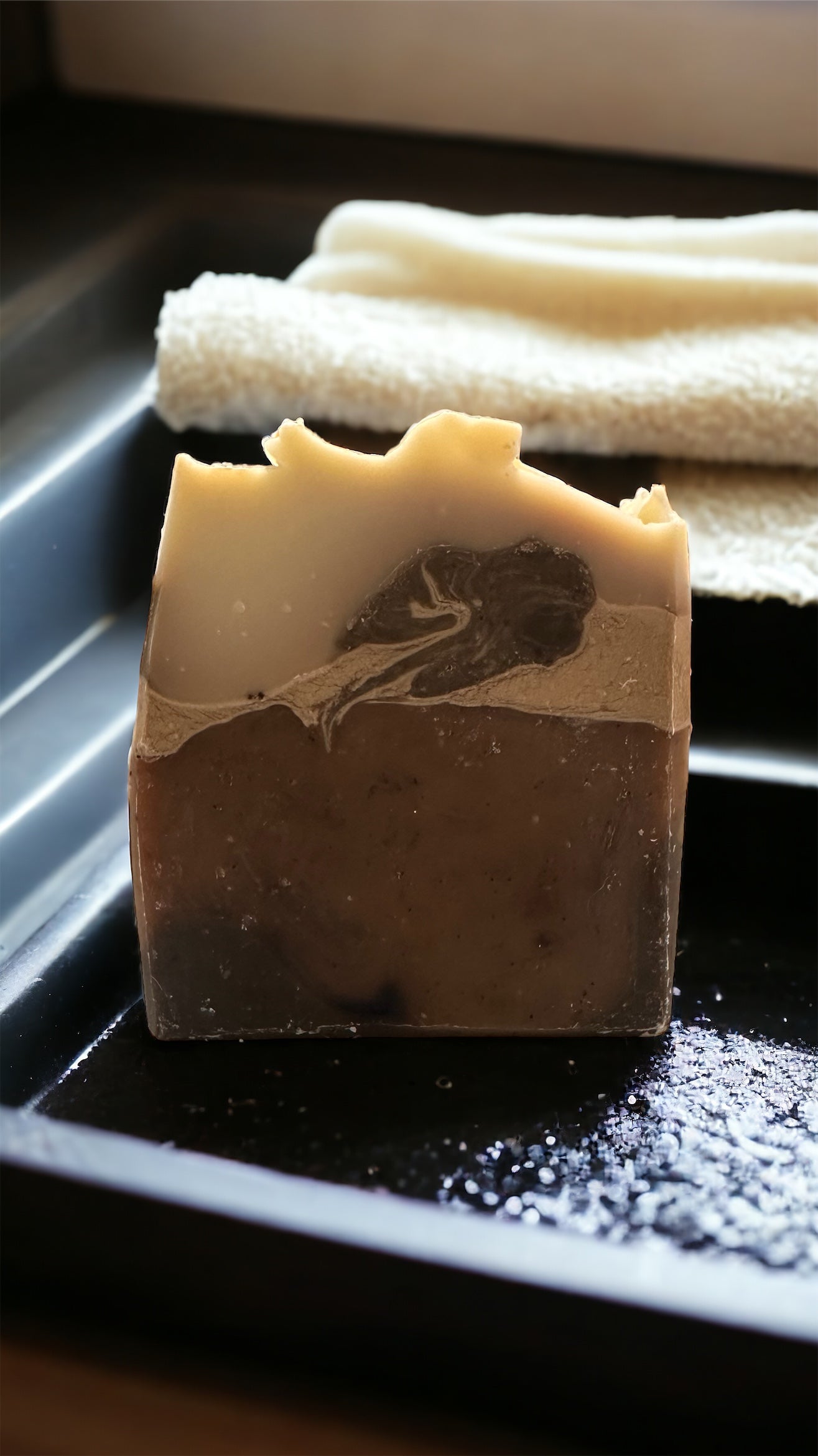 Coffee body soap bar