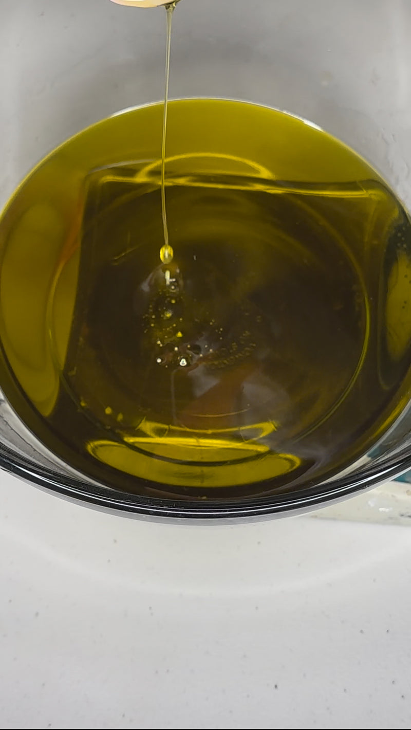 The split ends oil in the making 