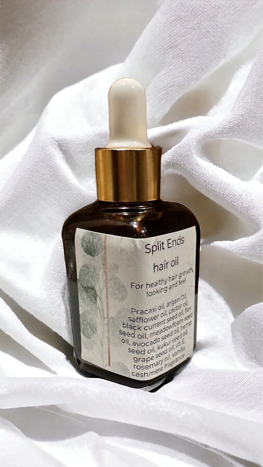 Split ends hair oil