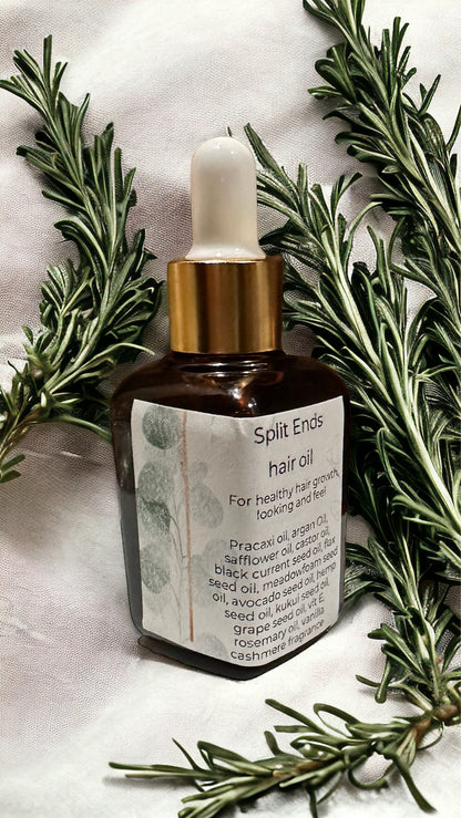 Split ends hair oil