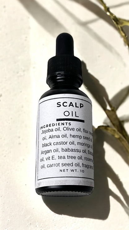 Scalp oil