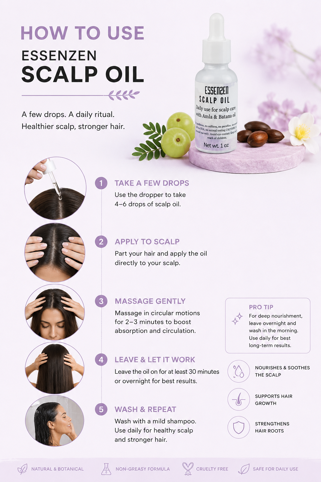Roots Revive ( scalp oil )