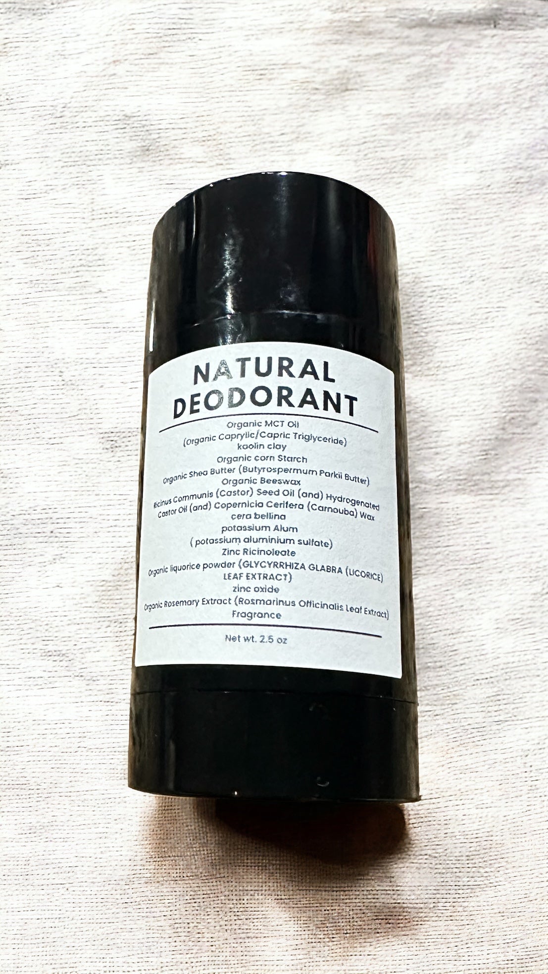 Natural deodorant